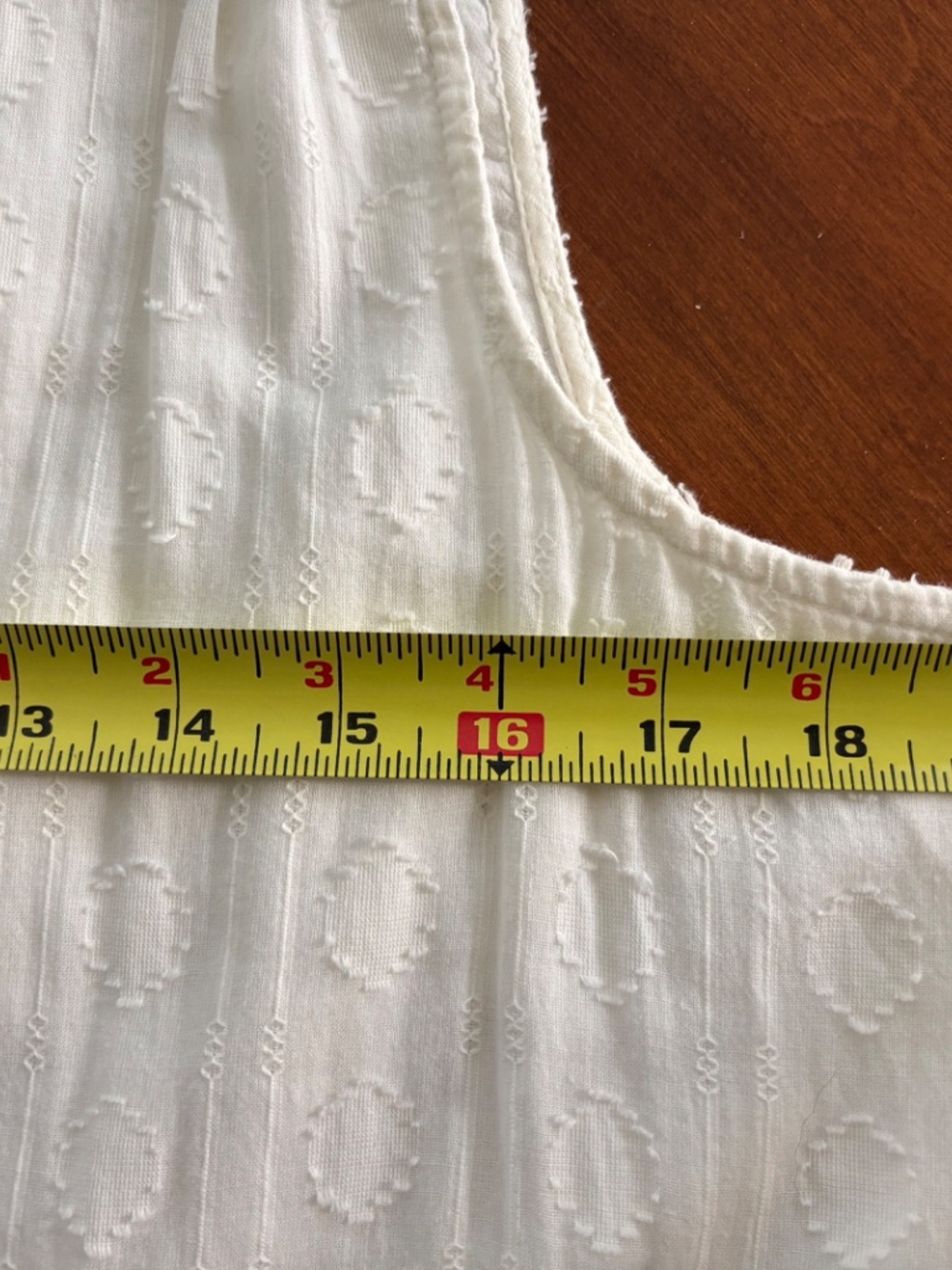 Maeve Anthropologie white cotton gauzy sleeveless midi dress bohemian flowy MP - Picture 14 of 14